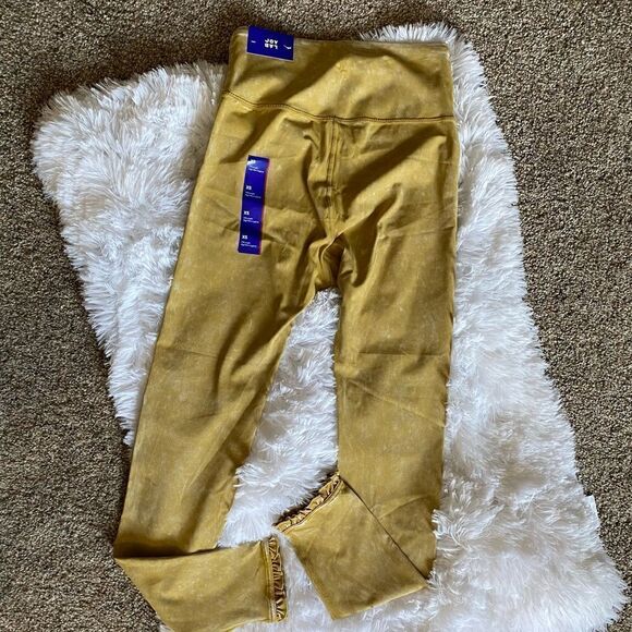JoyLab Ruffle Ankle High Rise Leggings Womens Size XS New - Picture 1 of 9